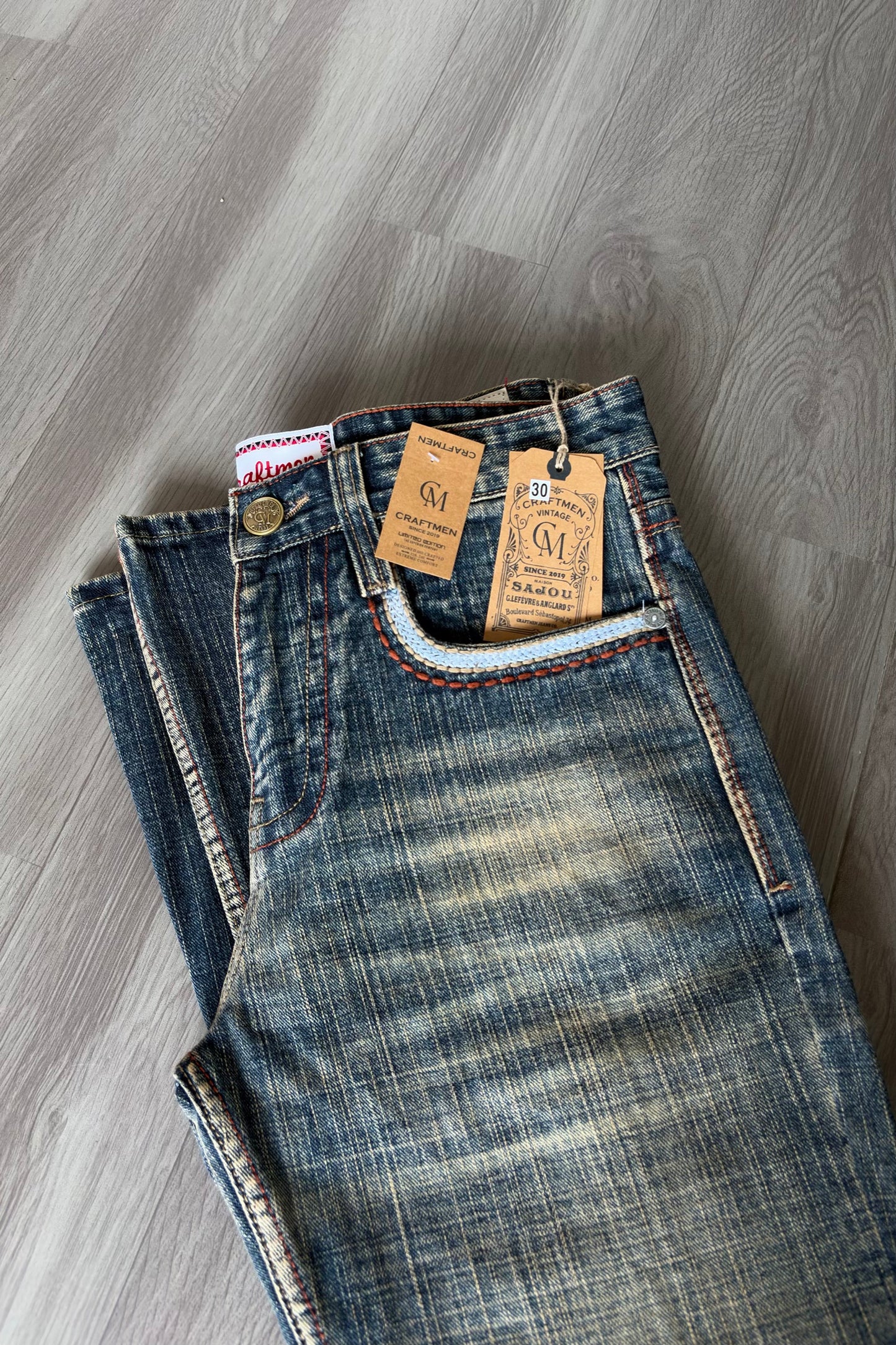 Vintage Crest Bootcut Denim