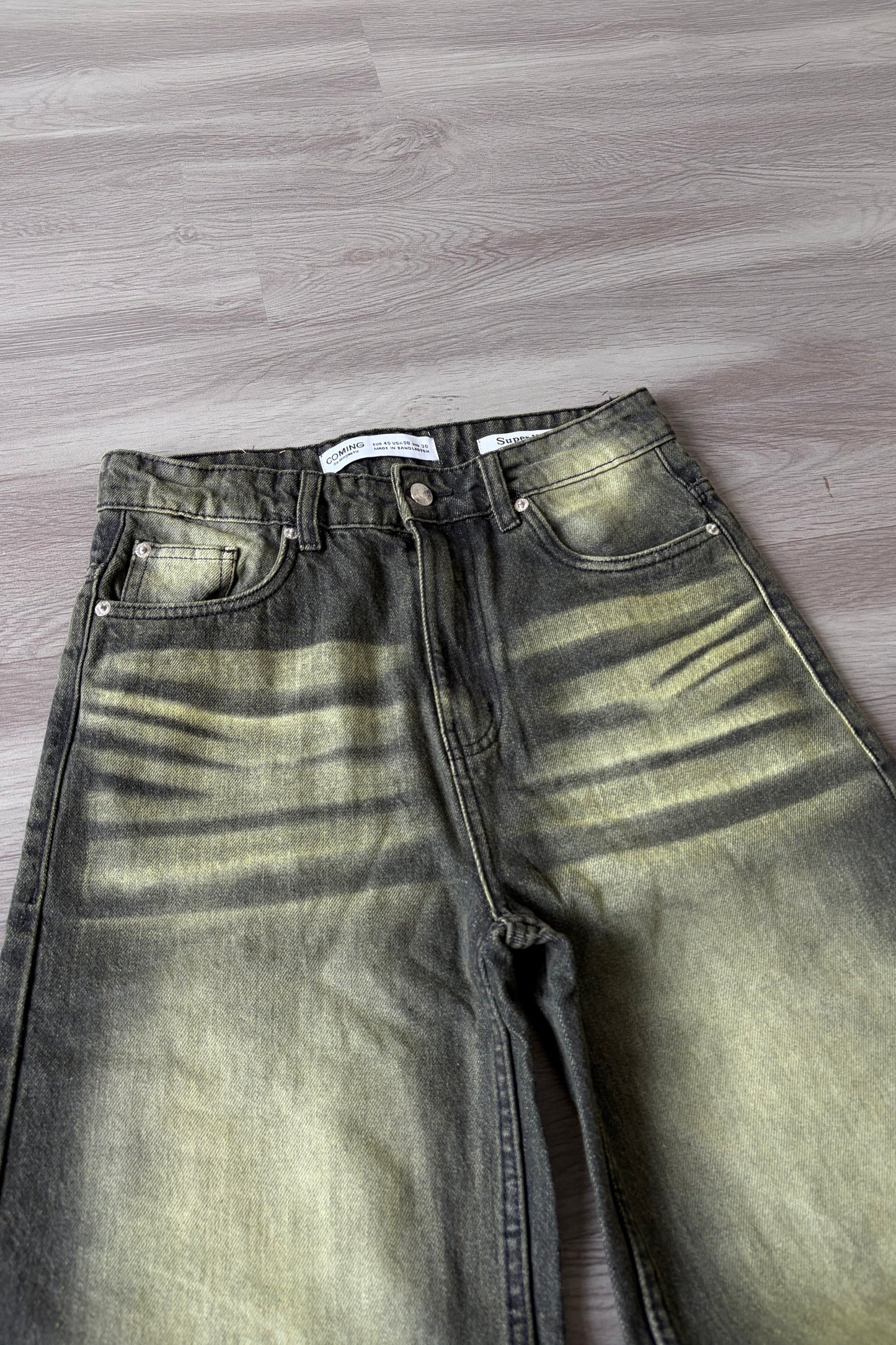 Forest Wash Baggy Denim
