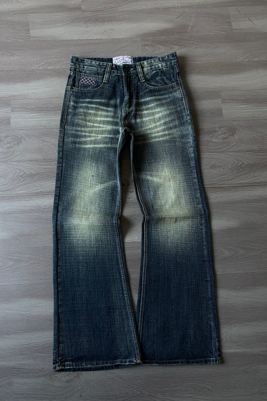 Smoke Wash Bootcut Denim