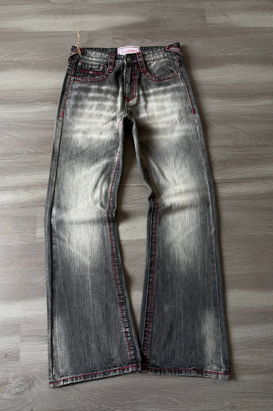 Crimson Core Mocha Grey Slim Bootcut