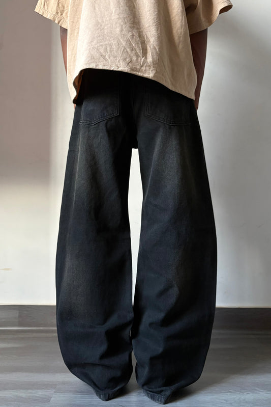 Rich Warm Black Wideleg
