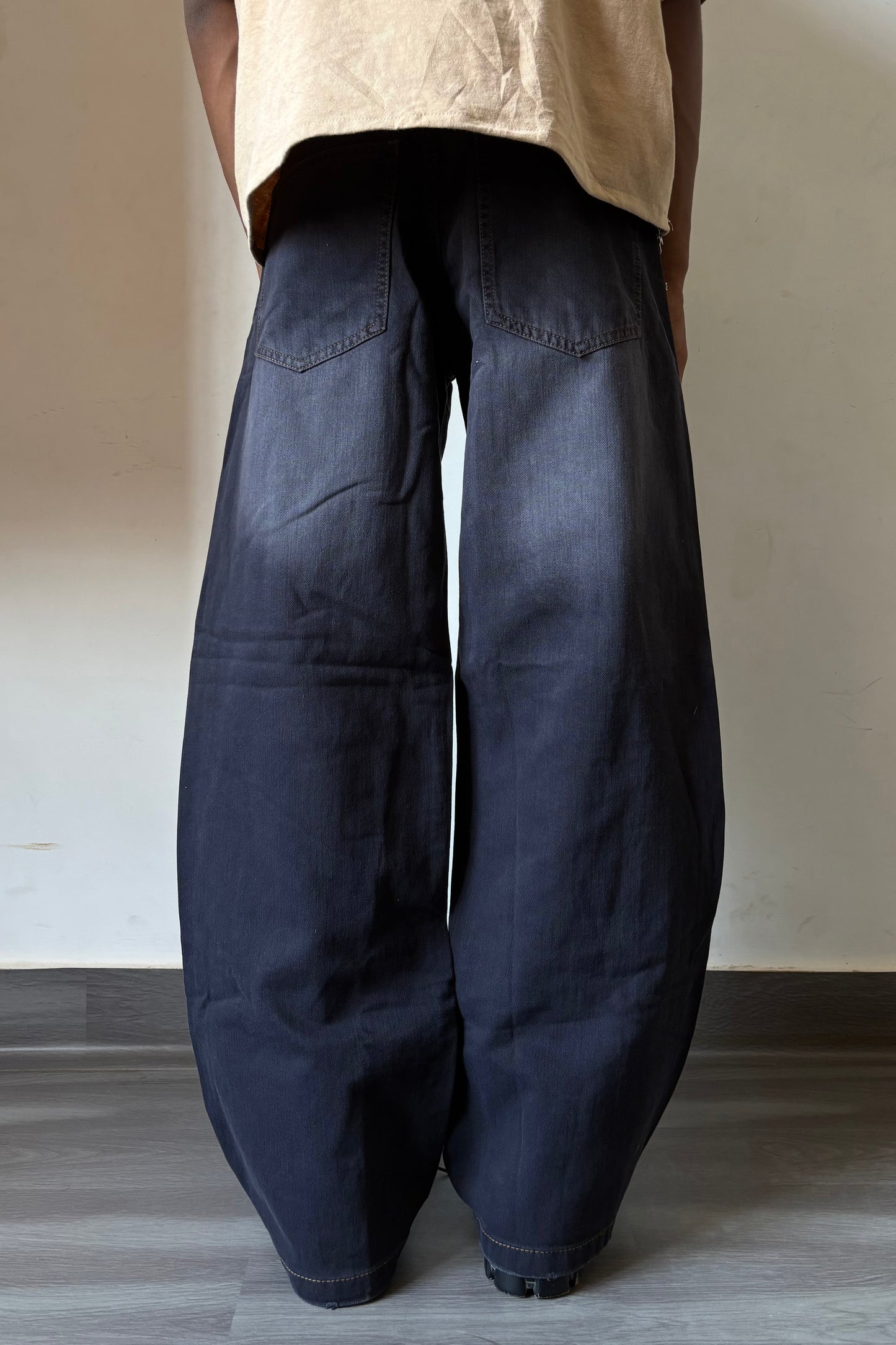 Midnight Whisker Twill Denim