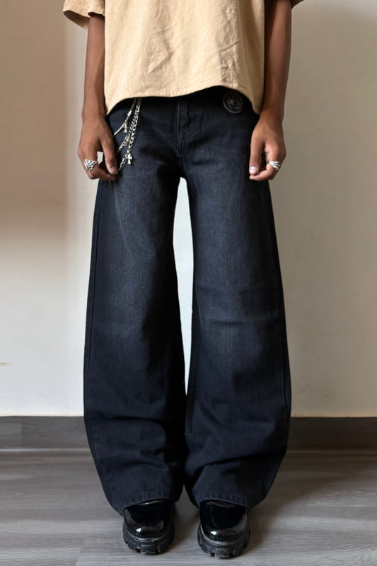 Dark Indigo Fade Wideleg
