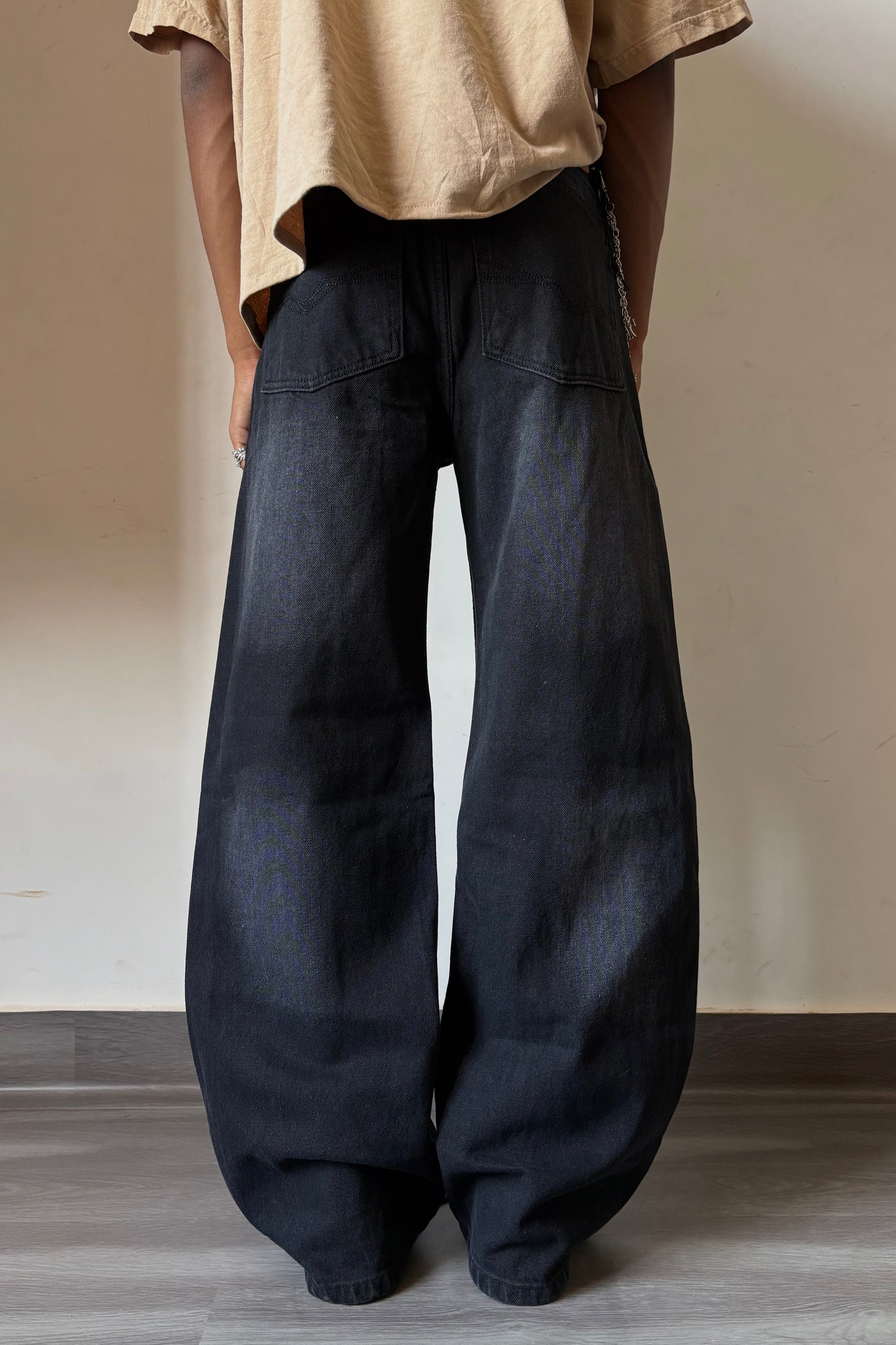 Dark Indigo Fade Wideleg
