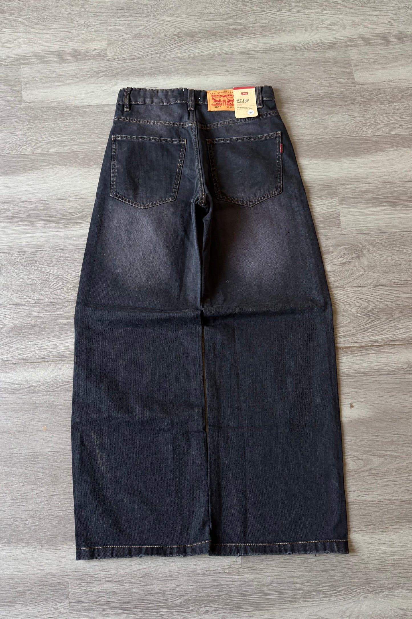 Midnight Whisker Twill Denim