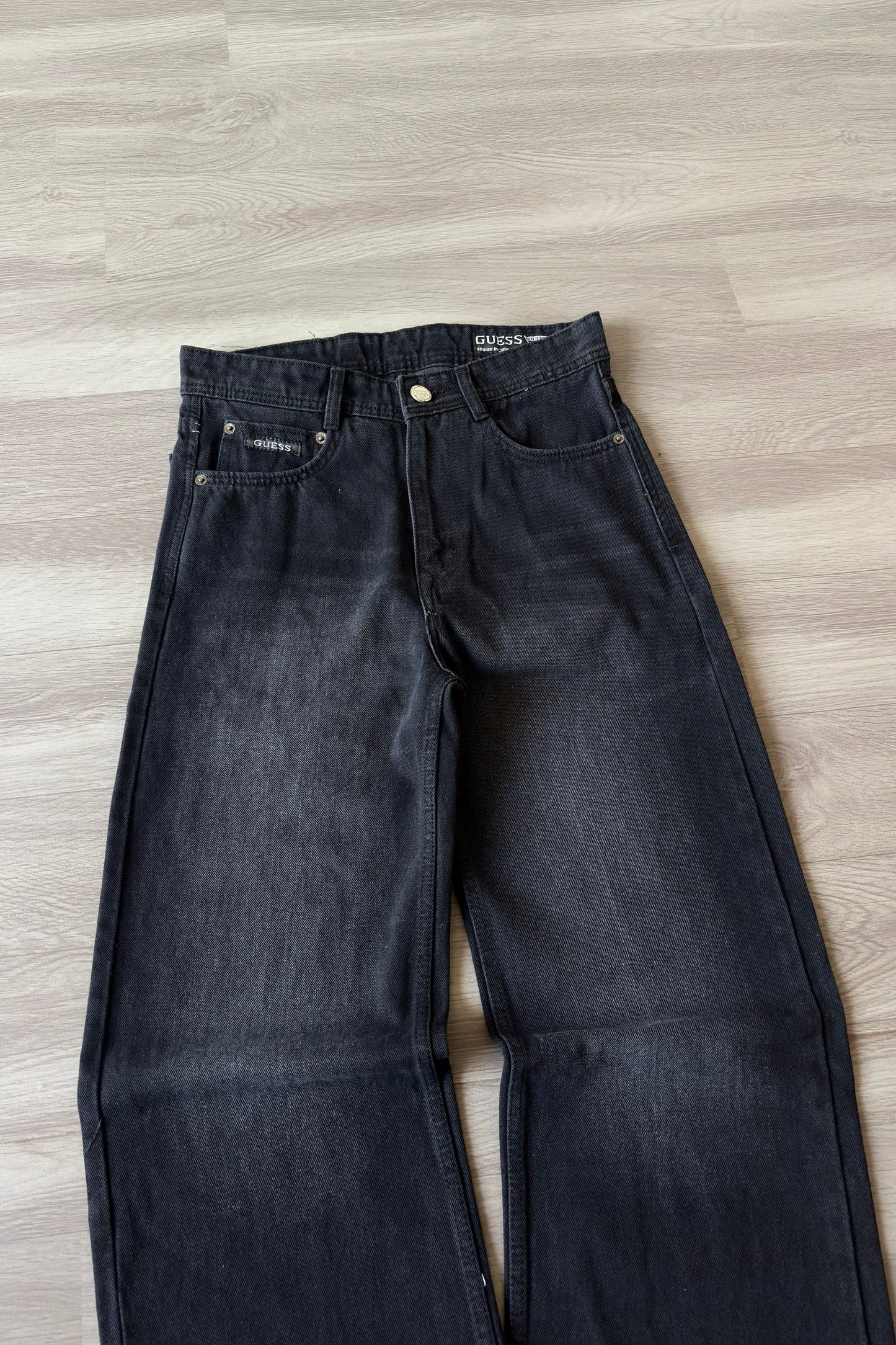 Dark Indigo Fade Wideleg