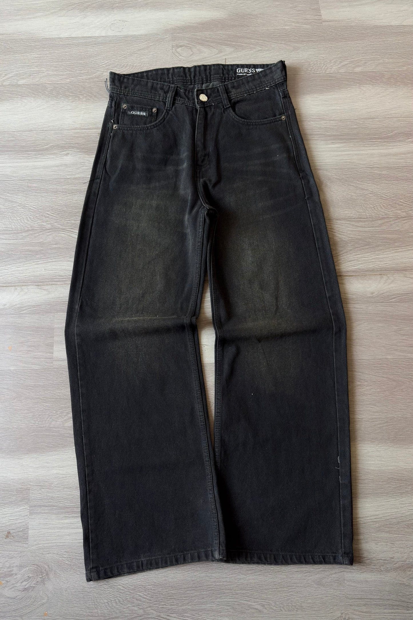 Rich Warm Black Wideleg