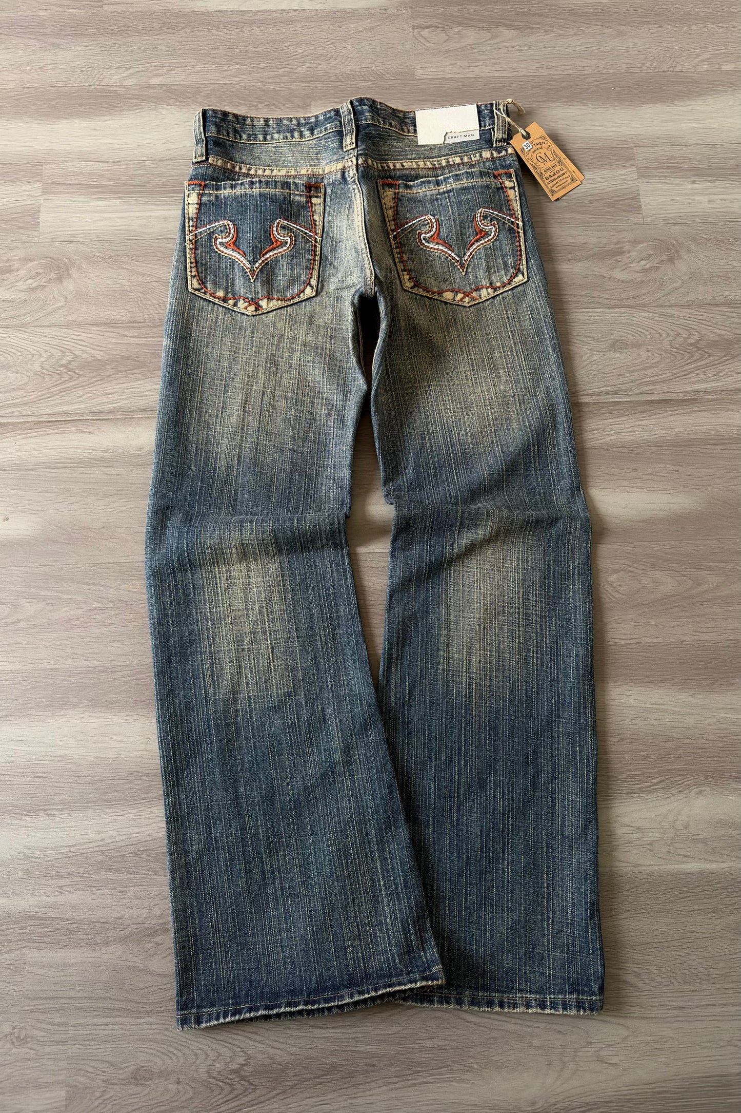 Vintage Crest Bootcut Denim