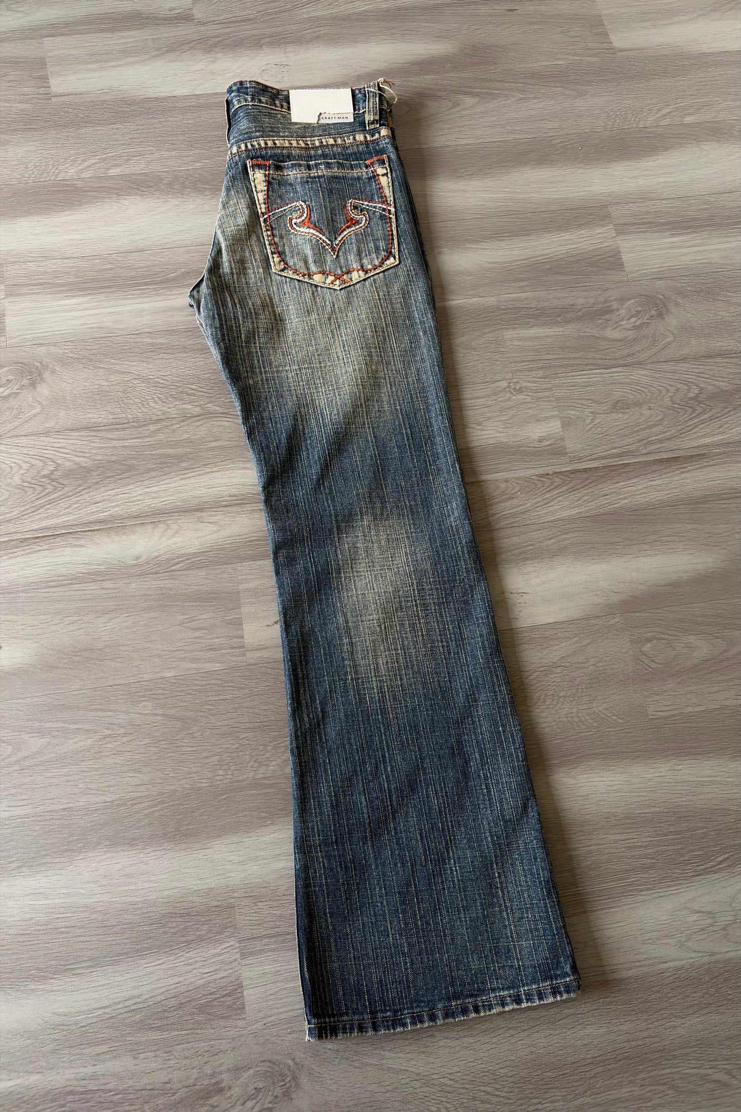 Vintage Crest Bootcut Denim