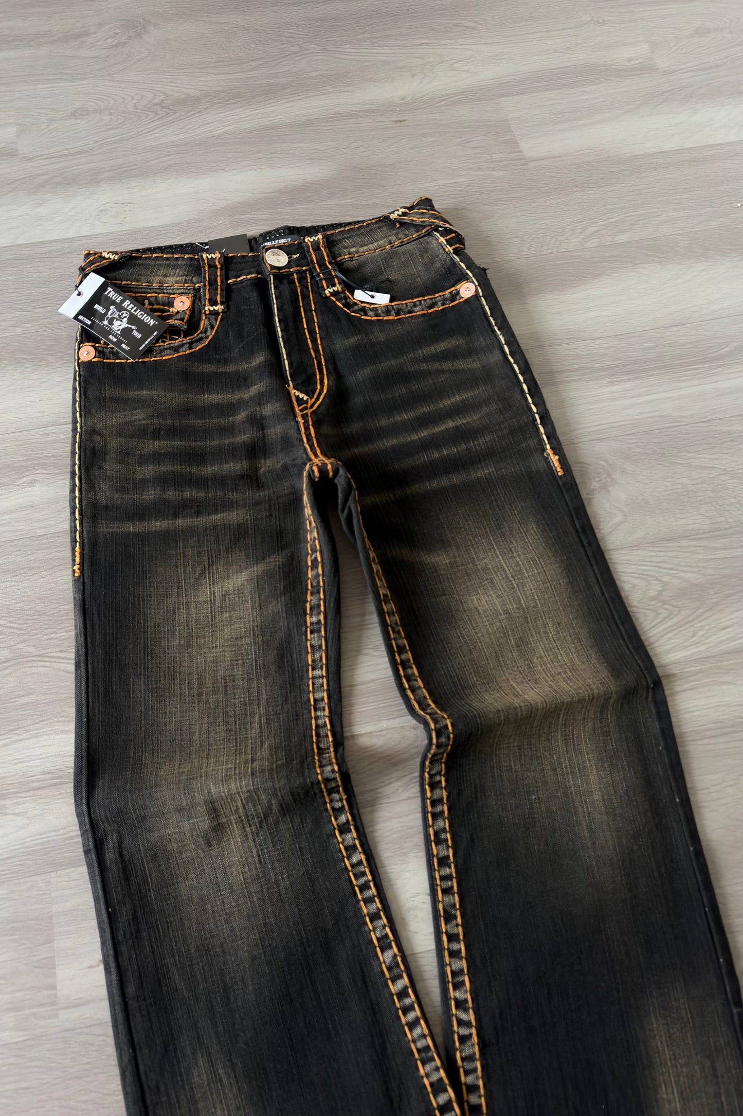 Signature Thread Bootcut Denim