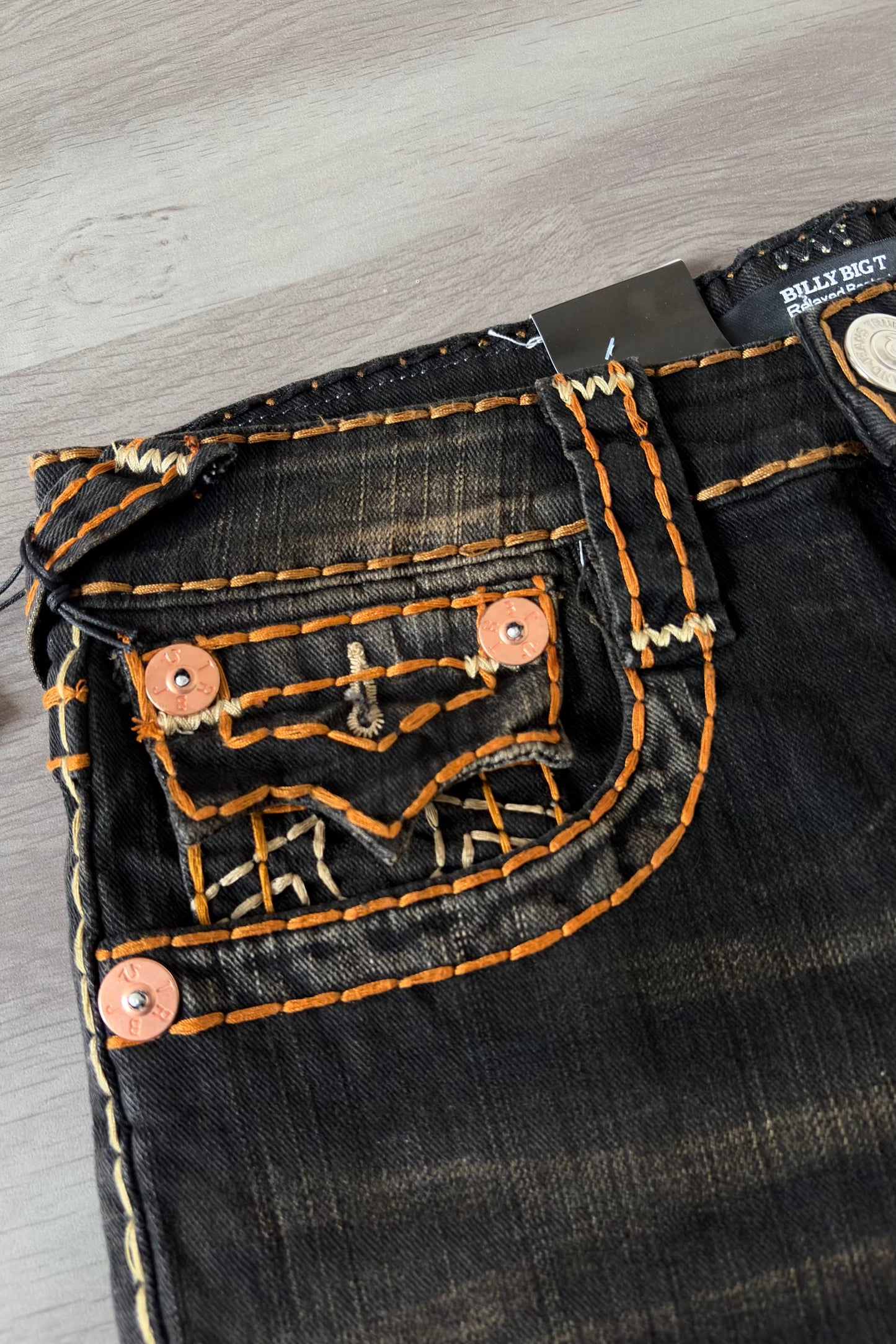 Signature Thread Bootcut Denim