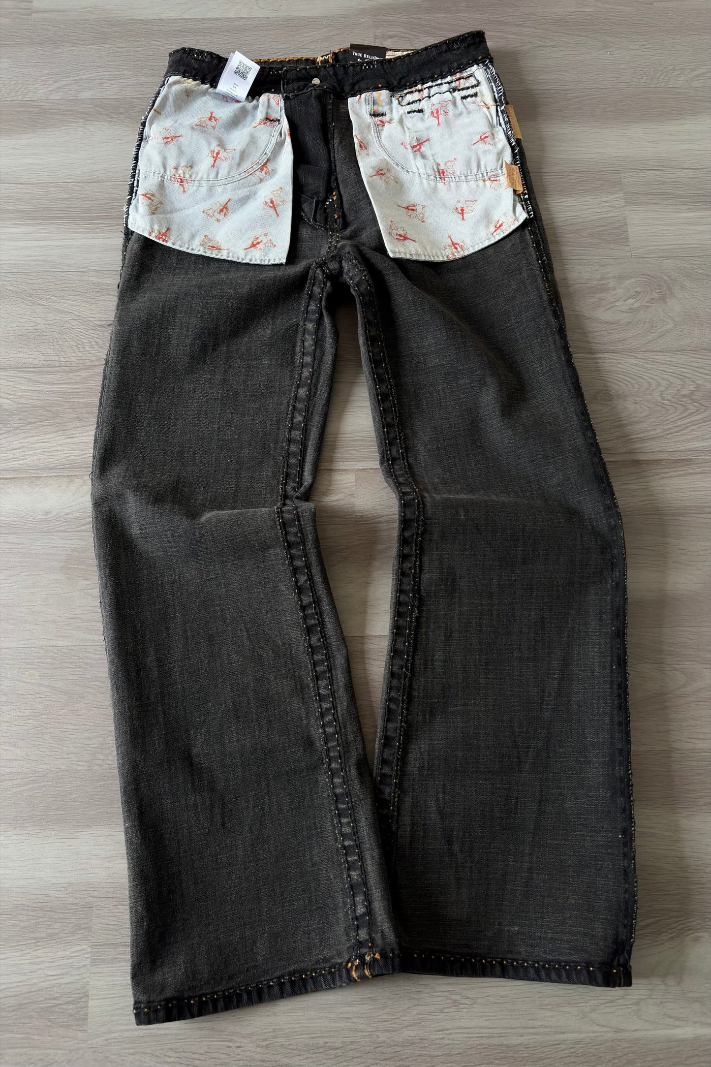 Signature Thread Bootcut Denim