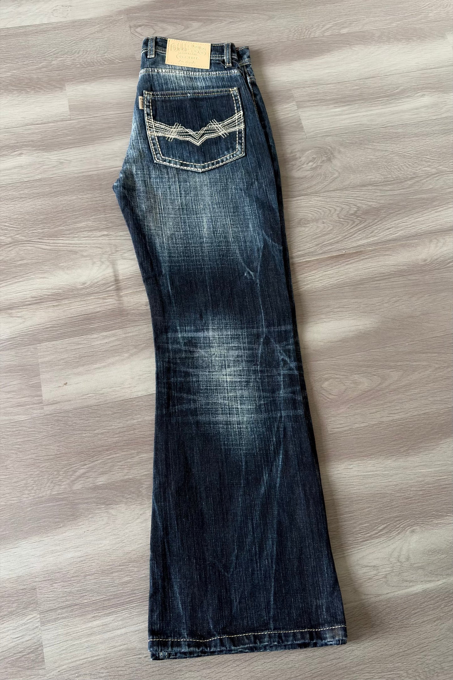 Vintage Indigo Bootcut Denim.