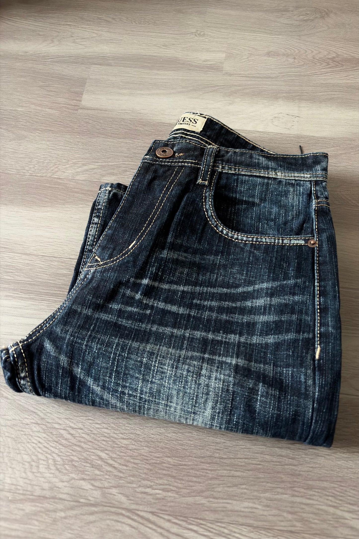 Vintage Indigo Bootcut Denim.