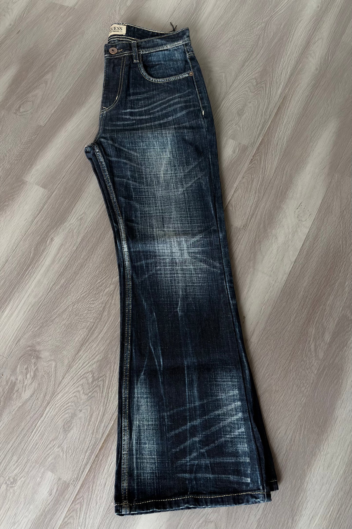 Vintage Indigo Bootcut Denim.
