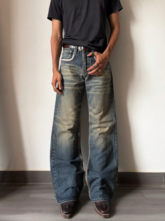 Vintage Crest Bootcut Denim