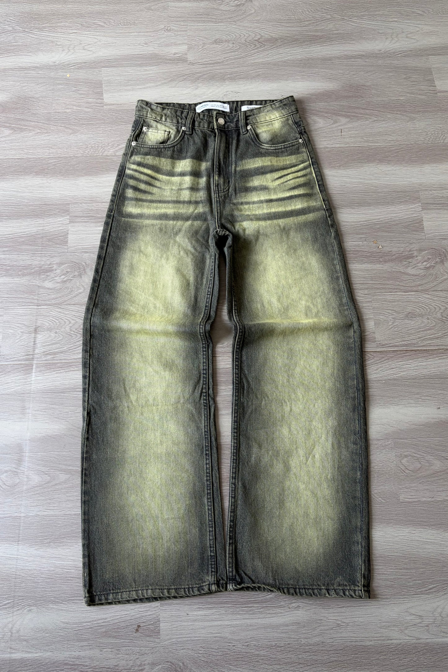 Forest Wash Baggy Denim
