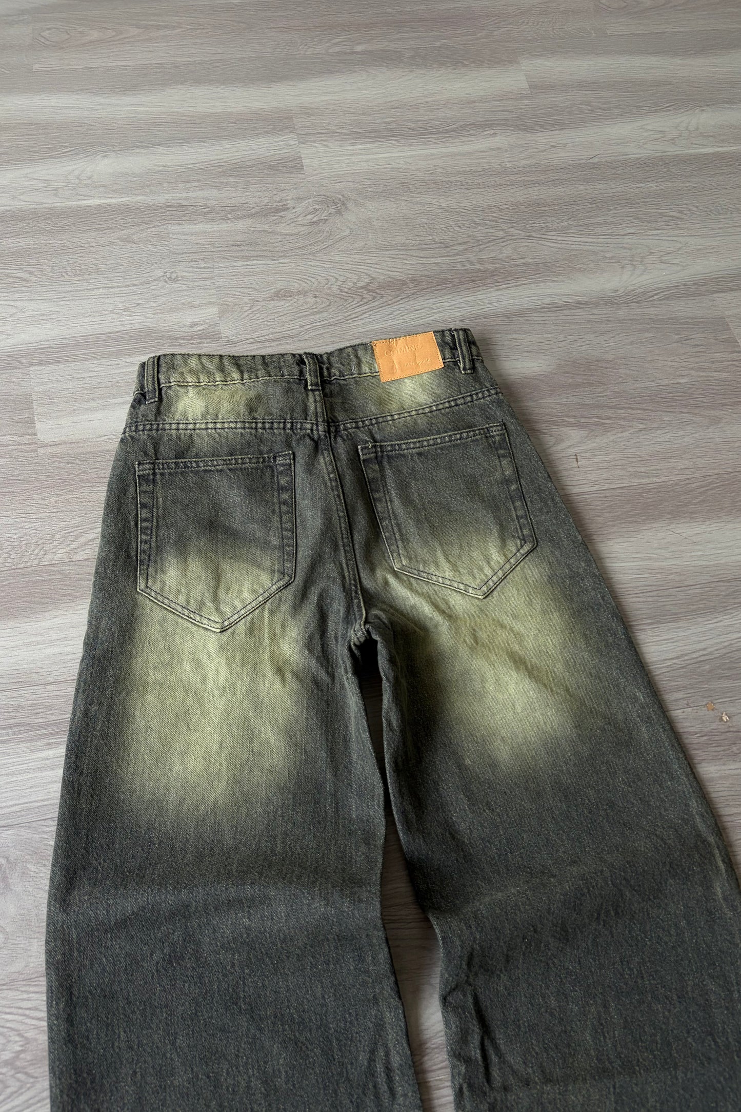 Forest Wash Baggy Denim