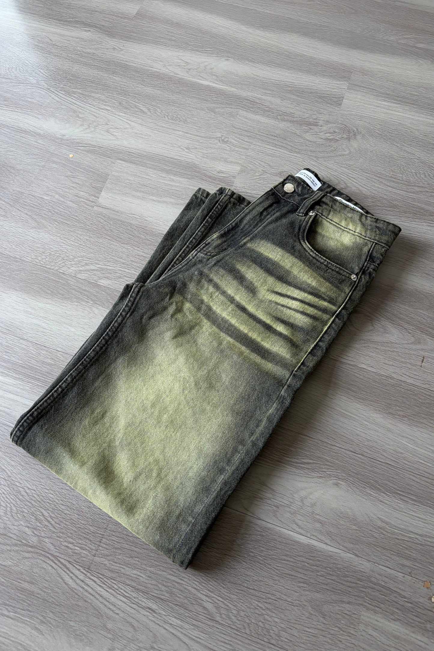 Forest Wash Baggy Denim