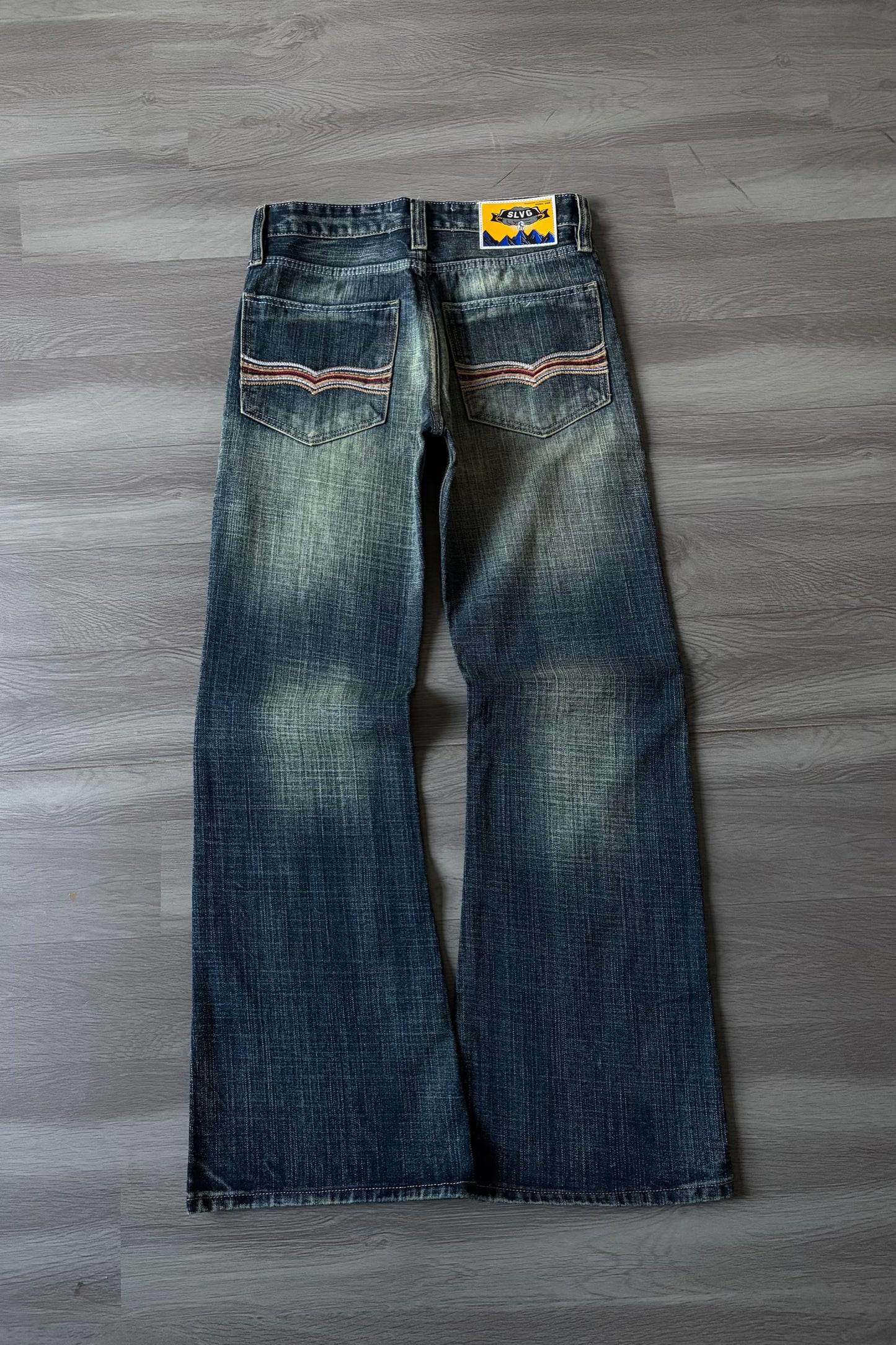 Smoke Wash Bootcut Denim