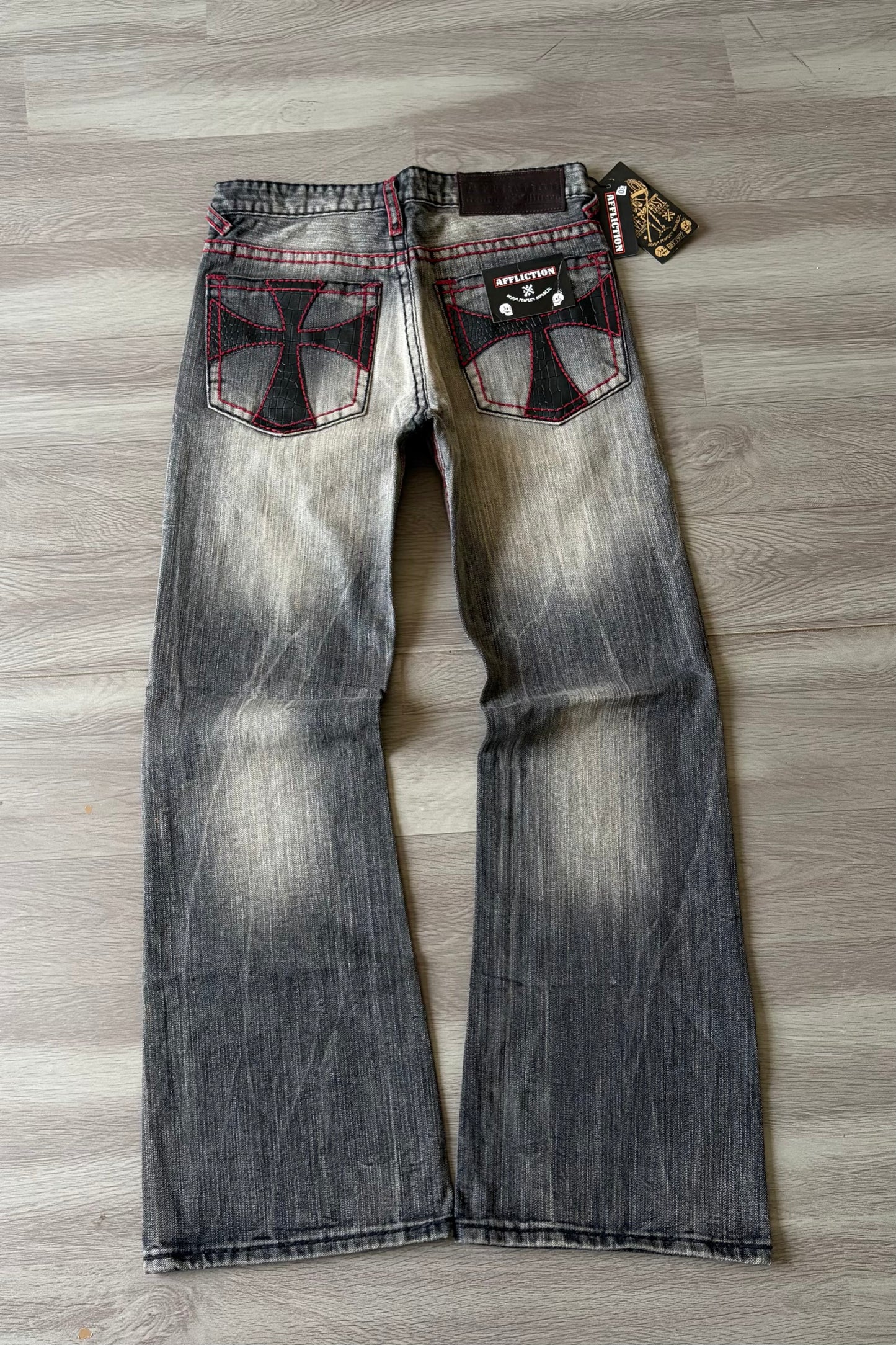 Alligator Cross Dust Fade Bootcut