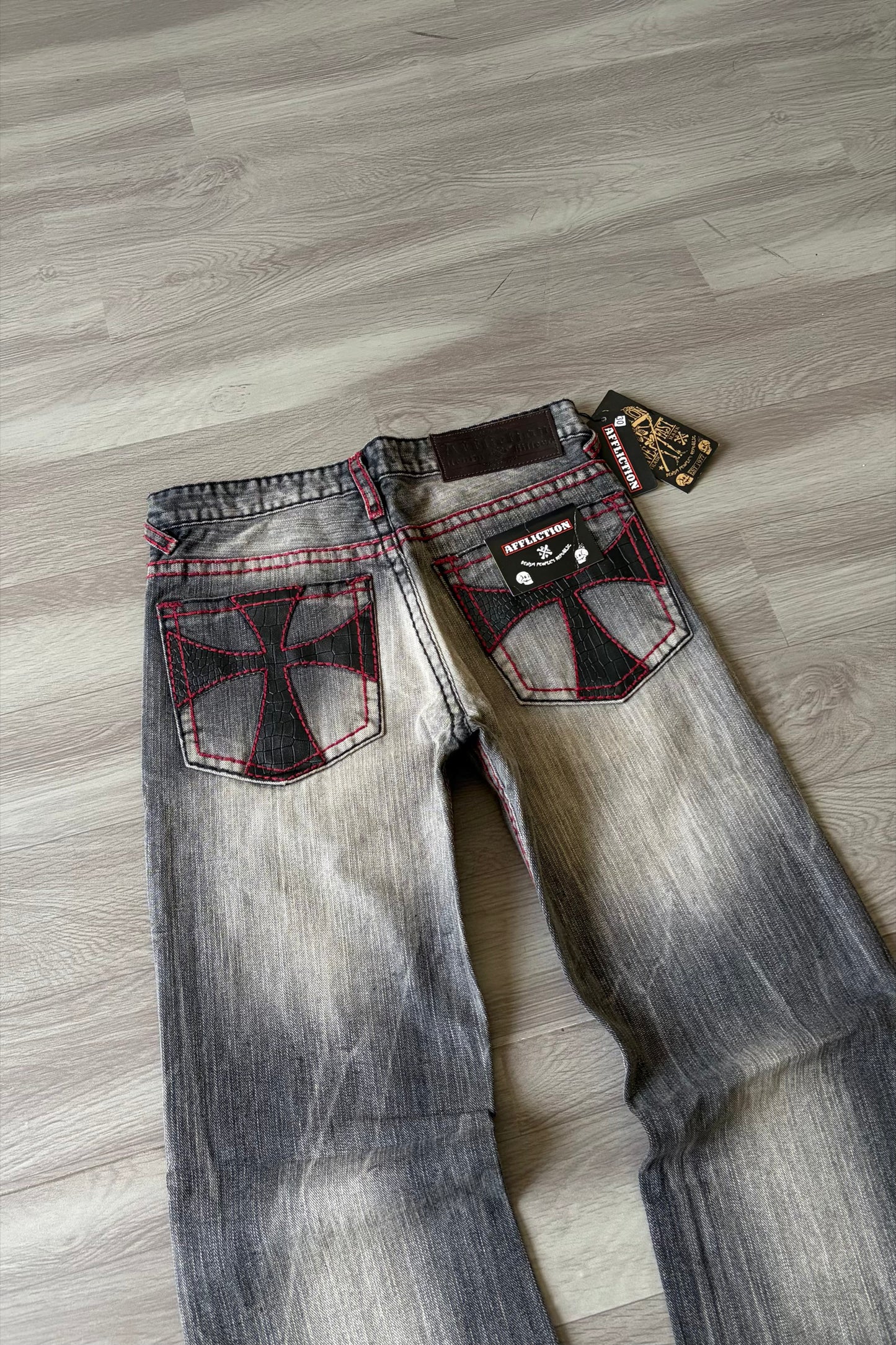 Alligator Cross Dust Fade Bootcut