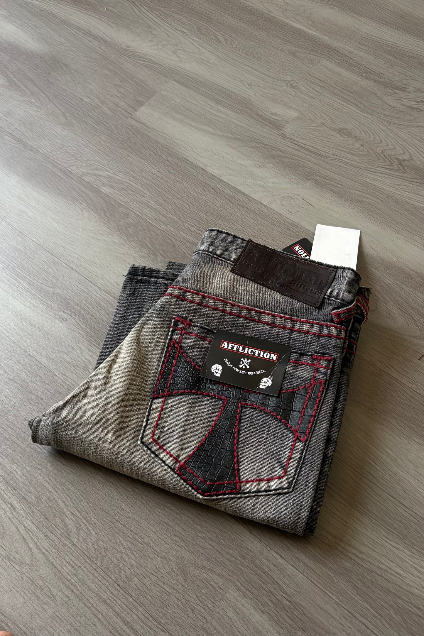 Alligator Cross Dust Fade Bootcut