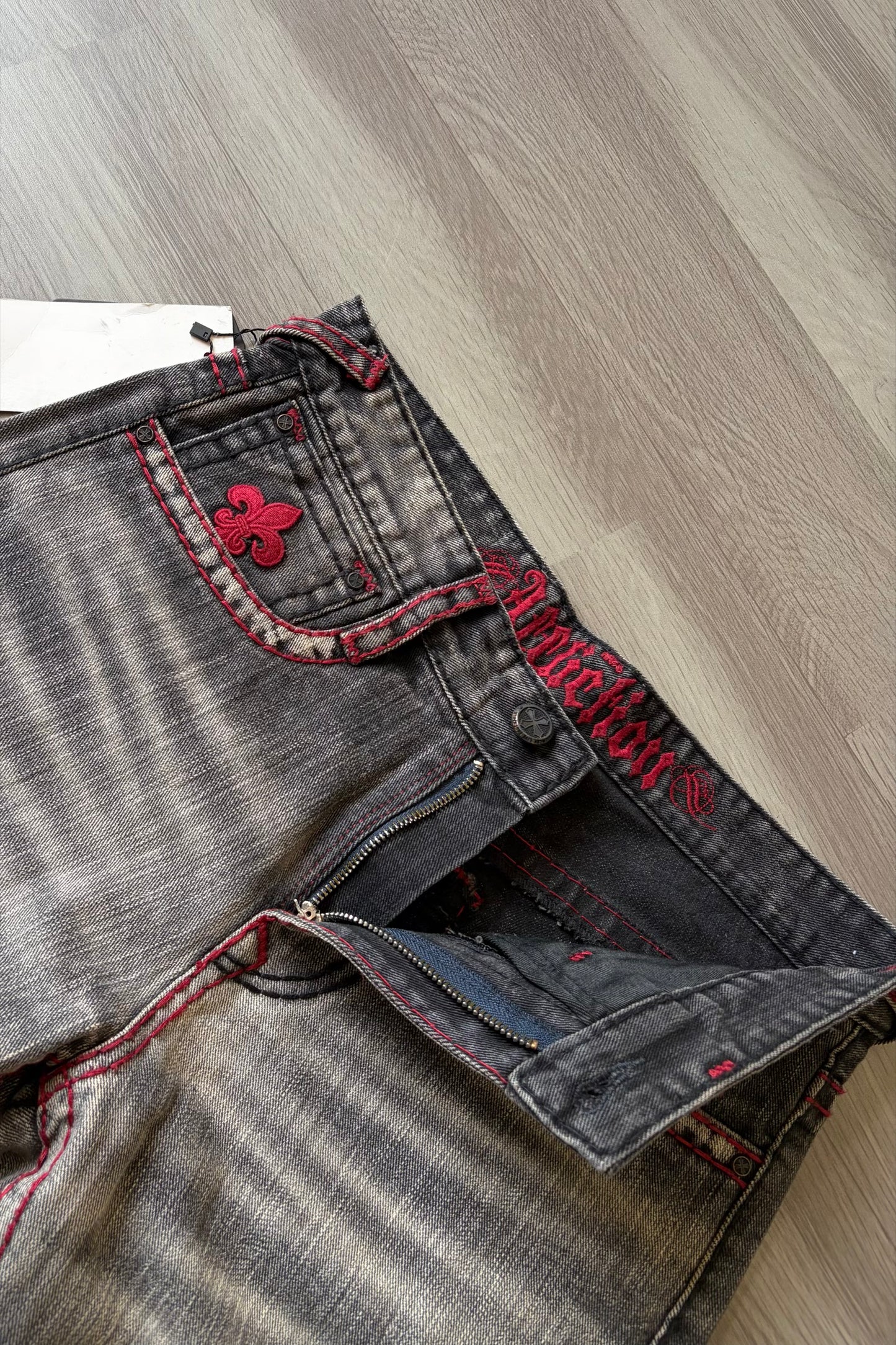 Alligator Cross Dust Fade Bootcut