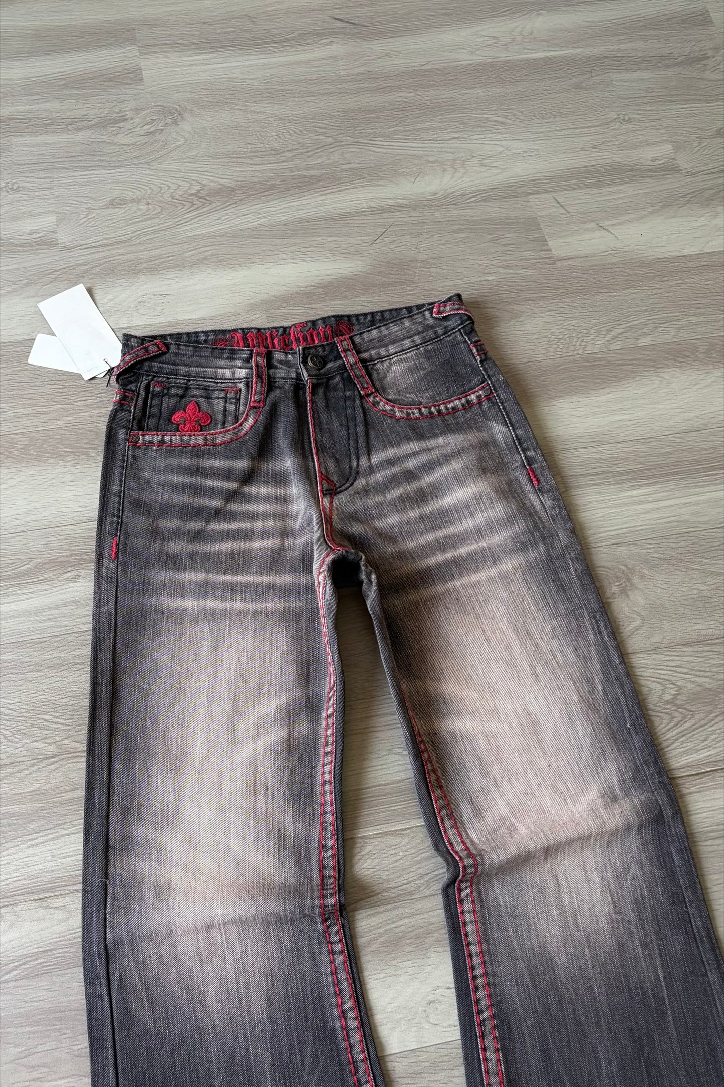Alligator Core Crimson Fade Bootcut