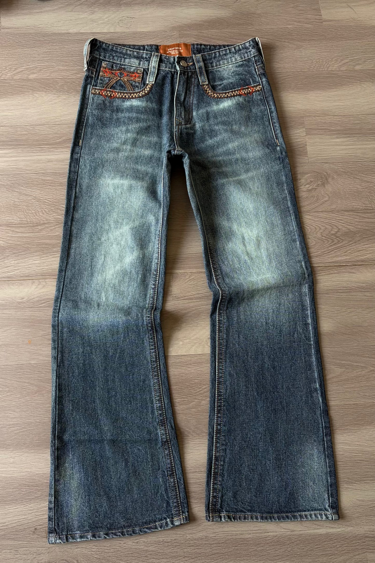 Blue Faded Heritage Bootcut