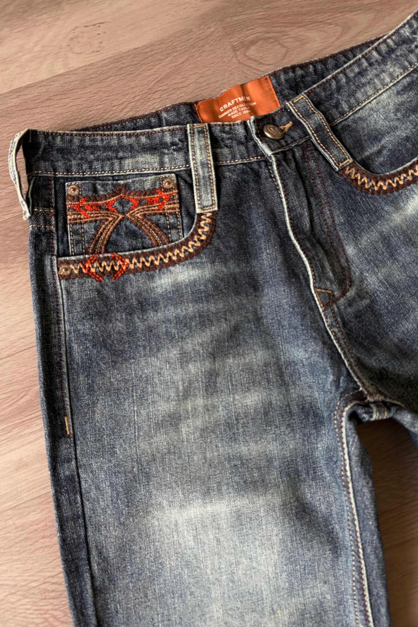 Blue Faded Heritage Bootcut