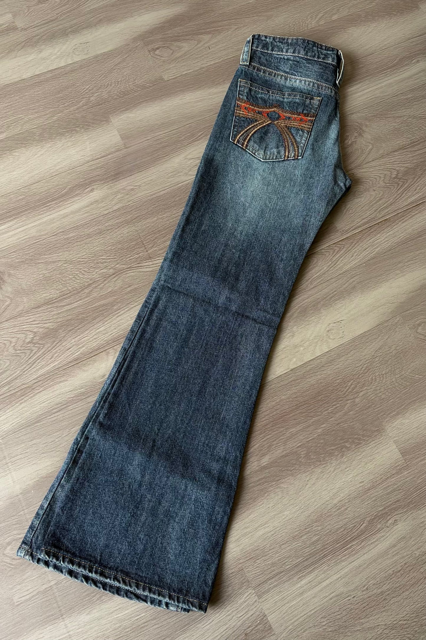 Blue Faded Heritage Bootcut