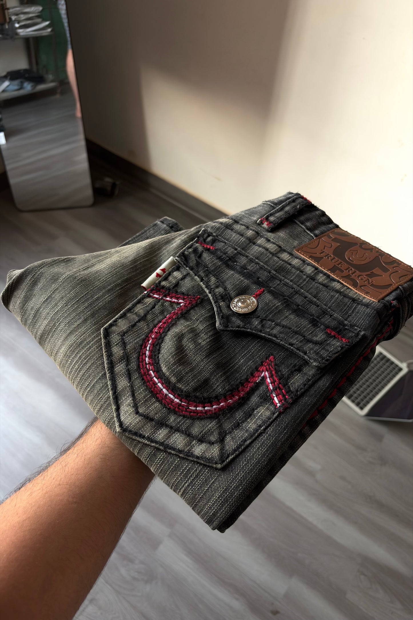 Signature Thread Bronze Fade Bootcut