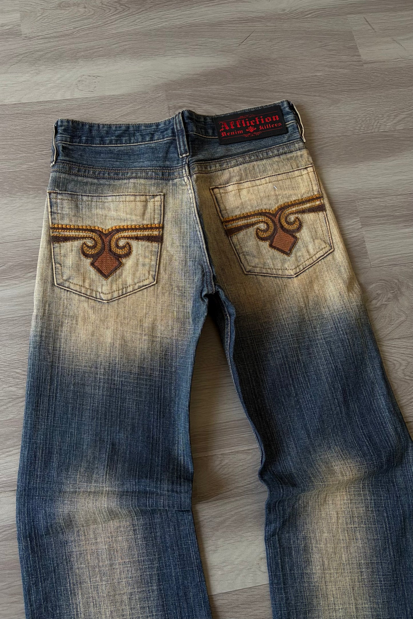 Stoneburn Heavy Distressed Bootcut
