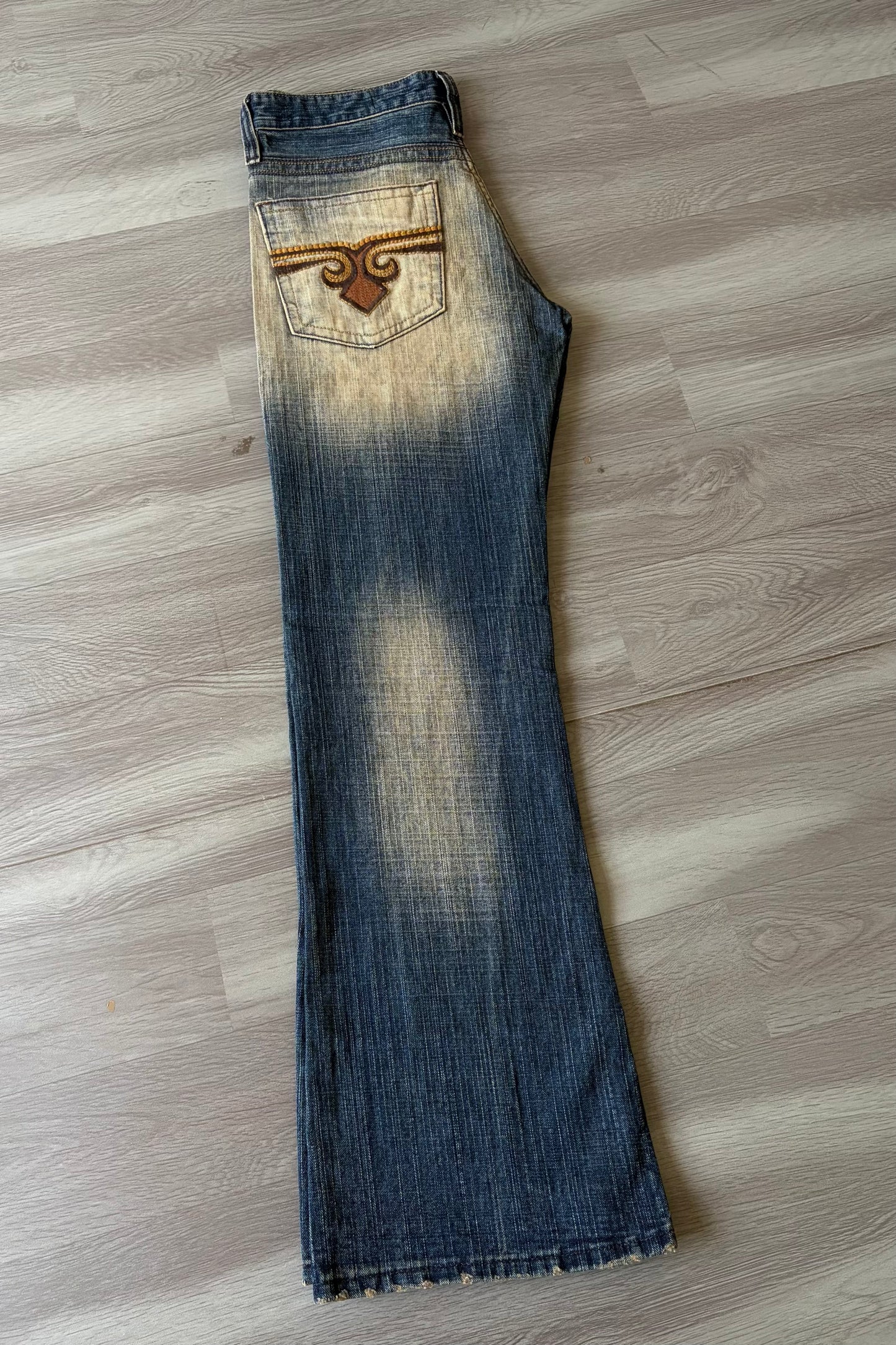 Stoneburn Heavy Distressed Bootcut