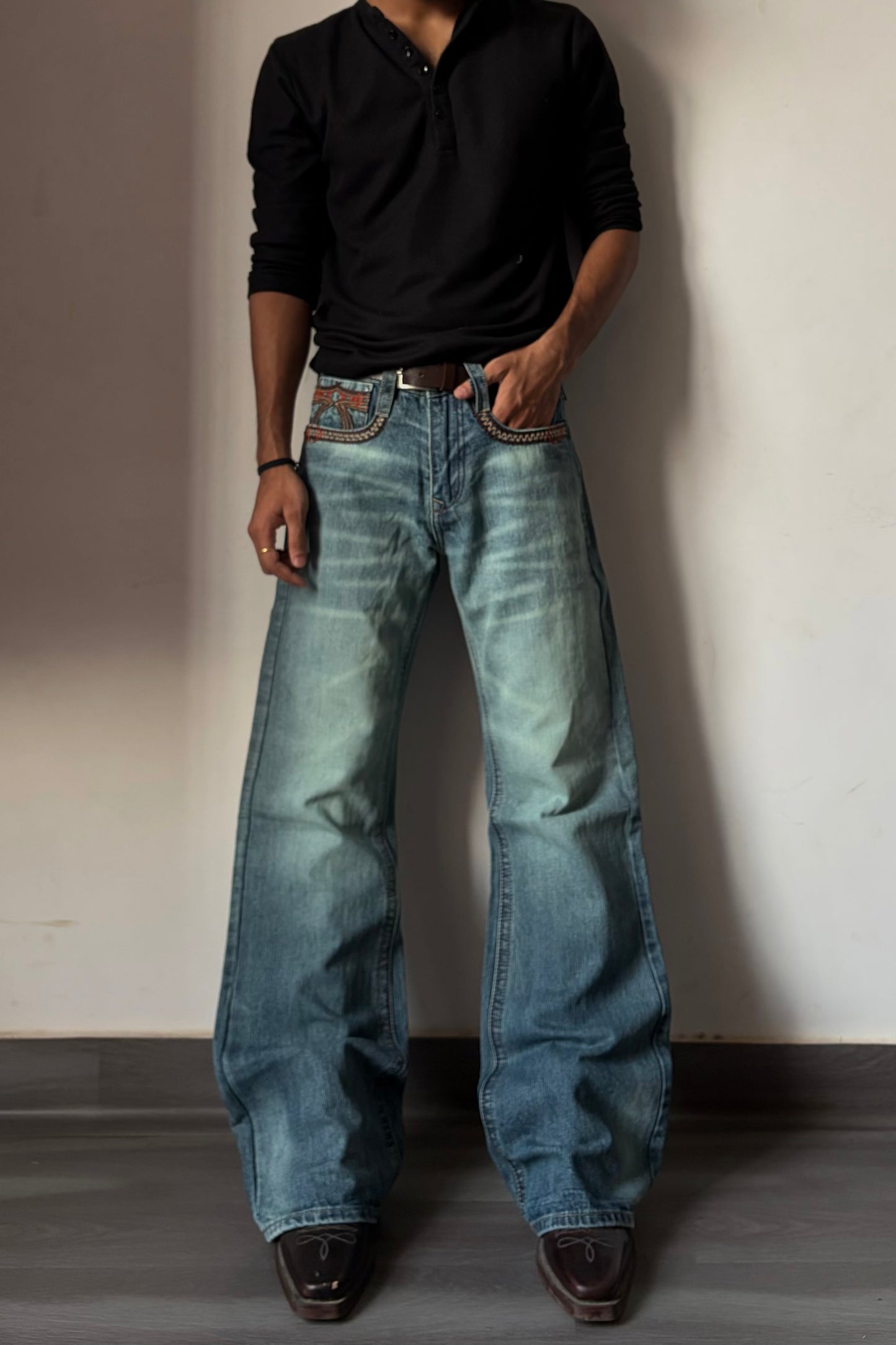 Green Tinted Heritage Bootcut