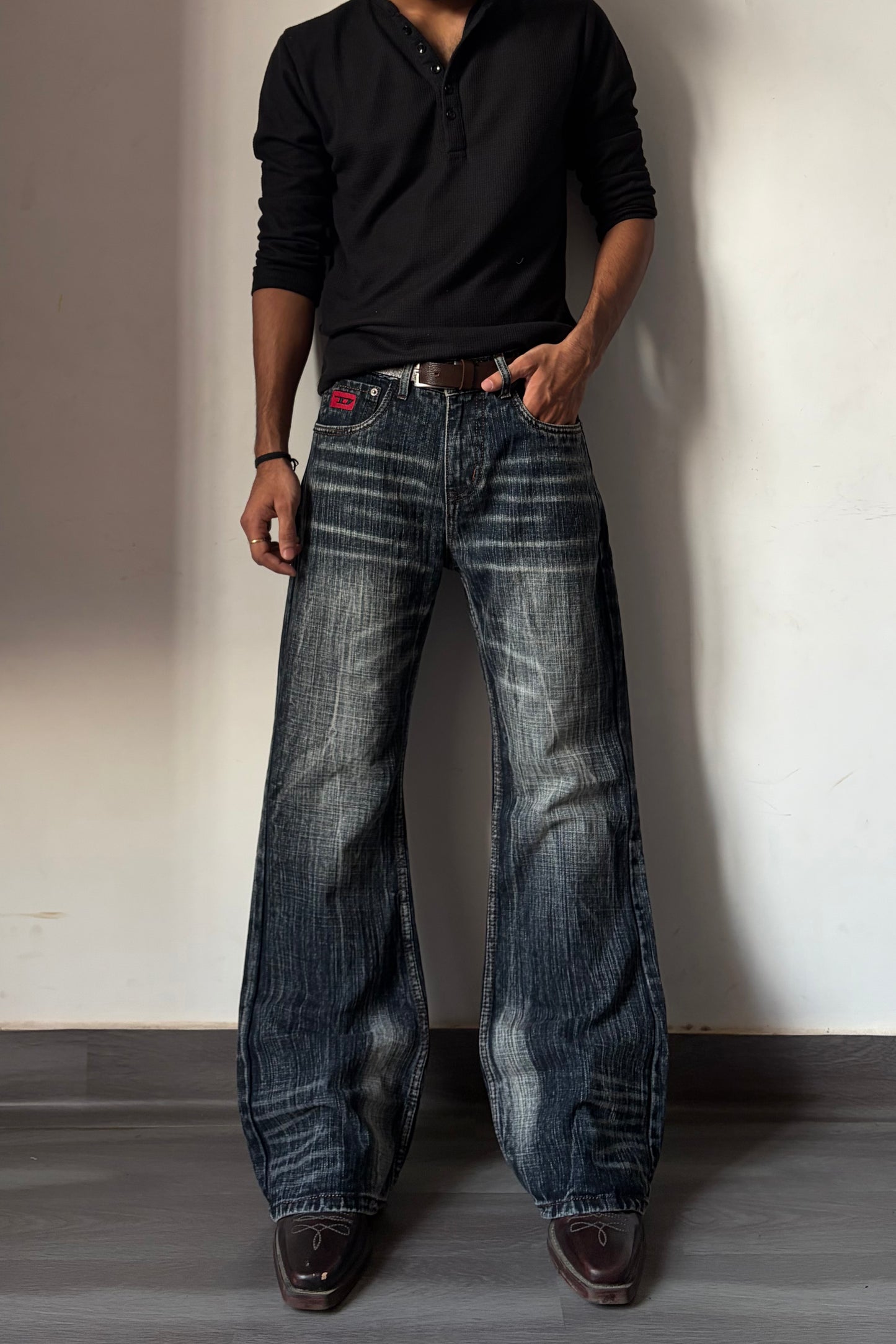 Vintage Coal Faded Bootcut