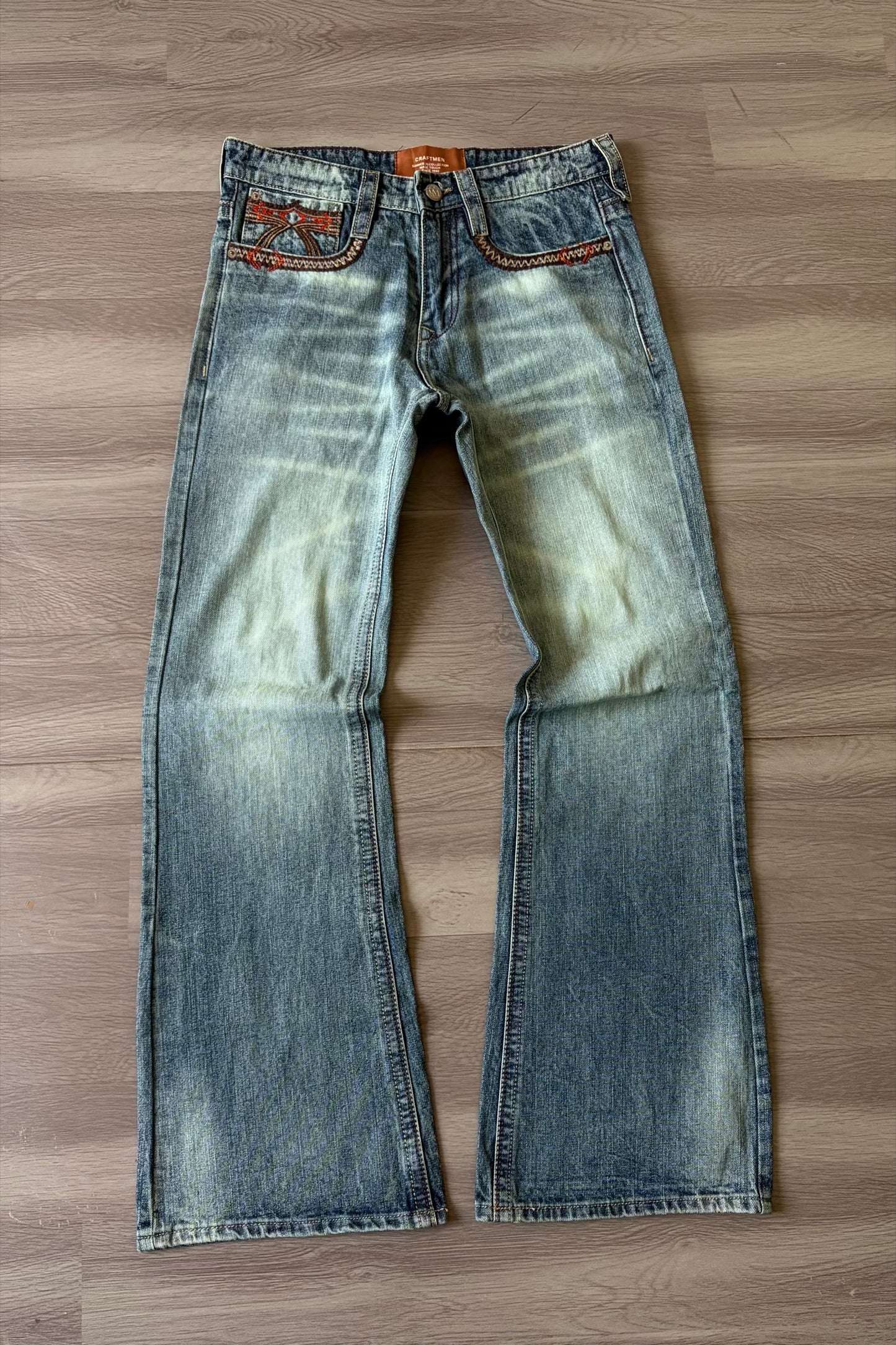 Green Tinted Heritage Bootcut