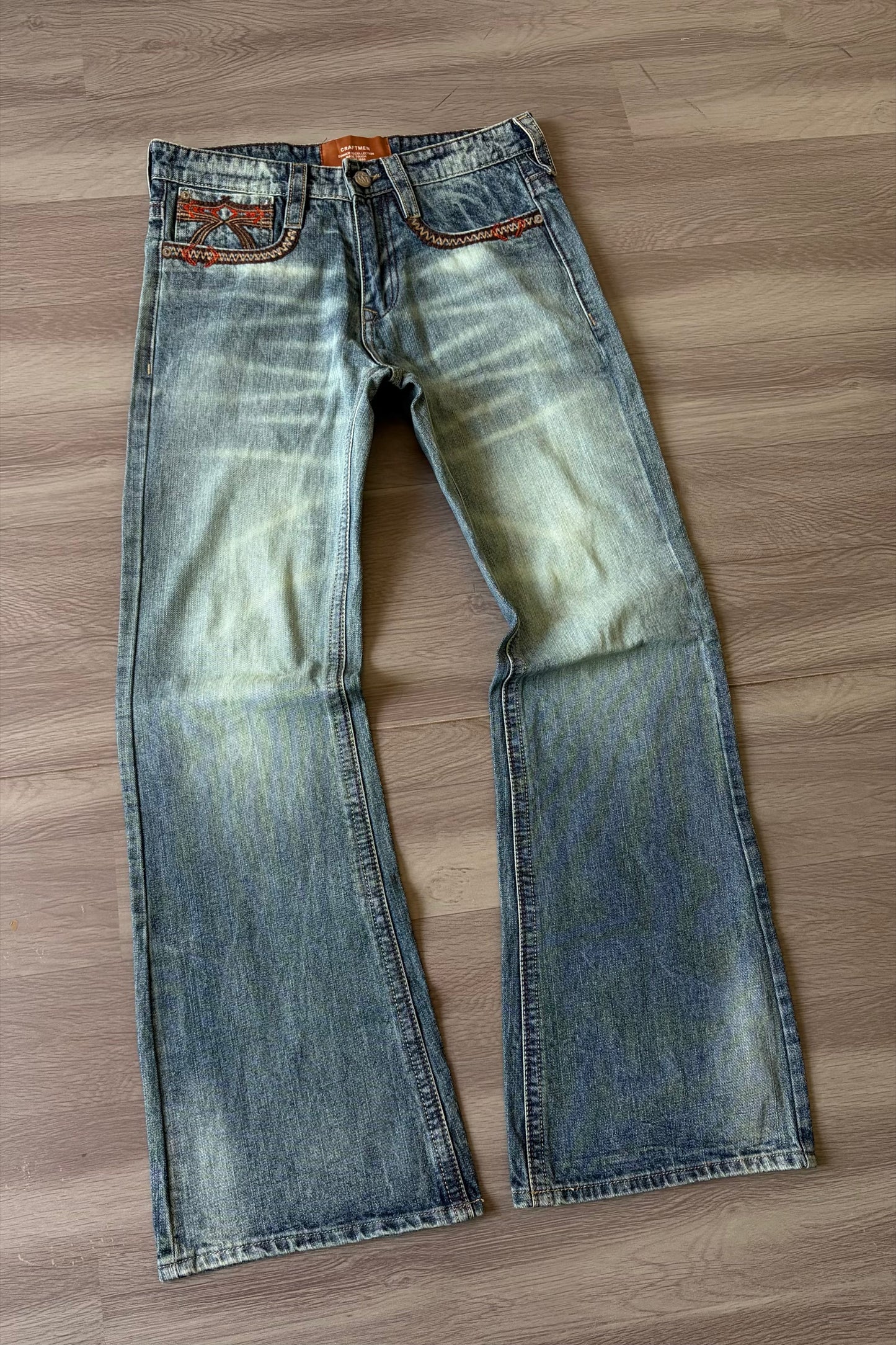 Green Tinted Heritage Bootcut