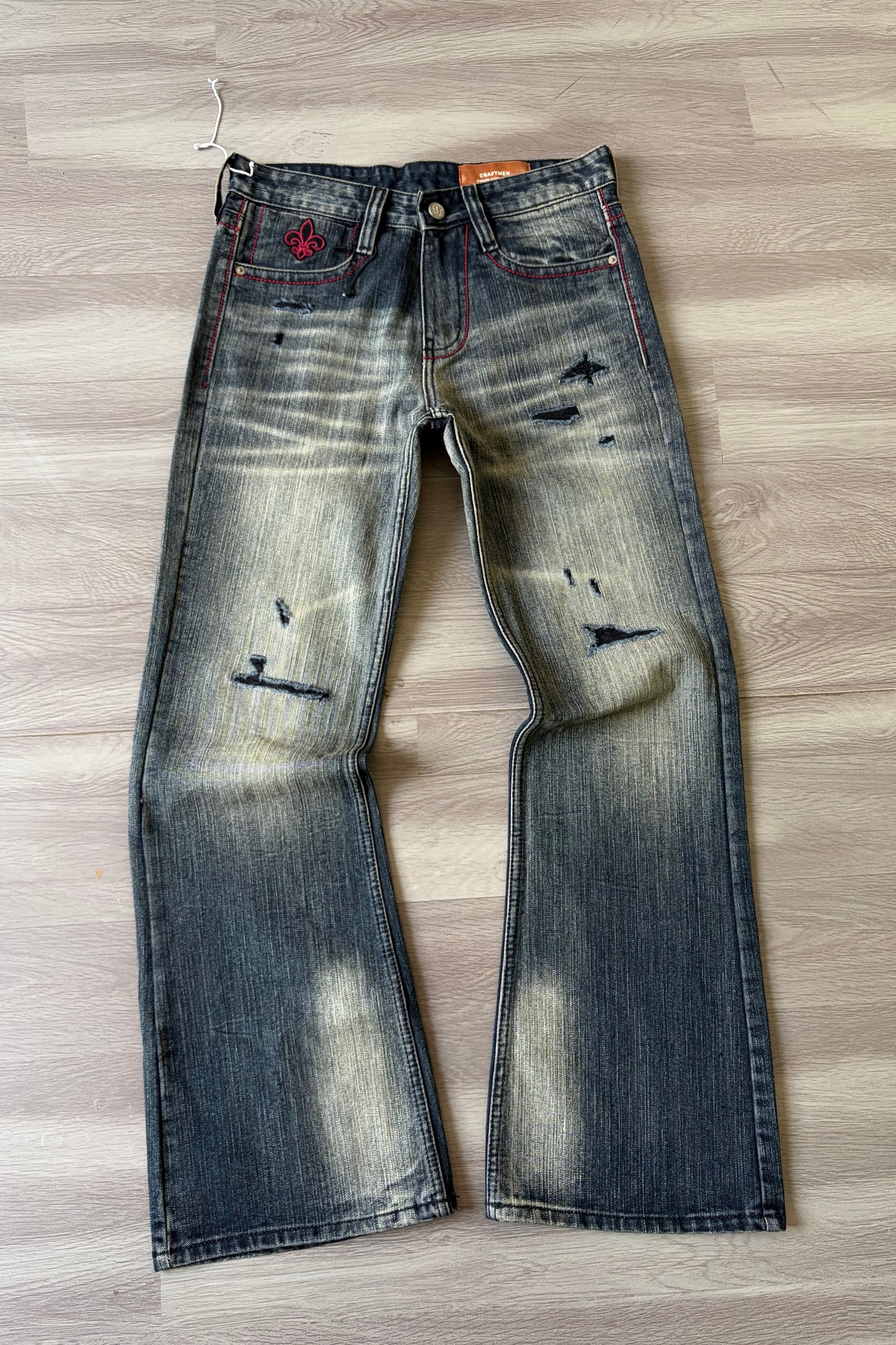 Crimson Fleur Relic Bootcut