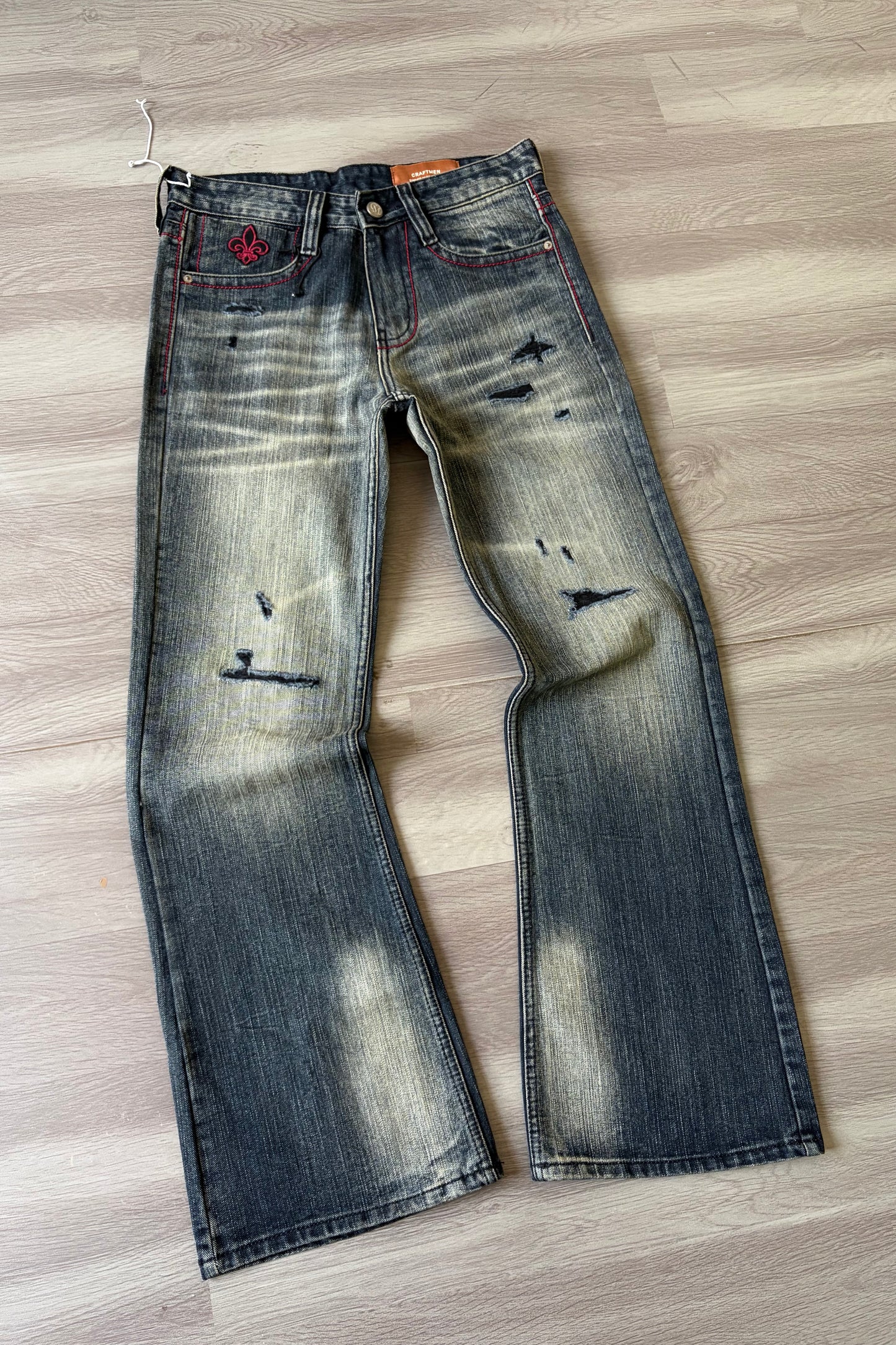 Crimson Fleur Relic Bootcut