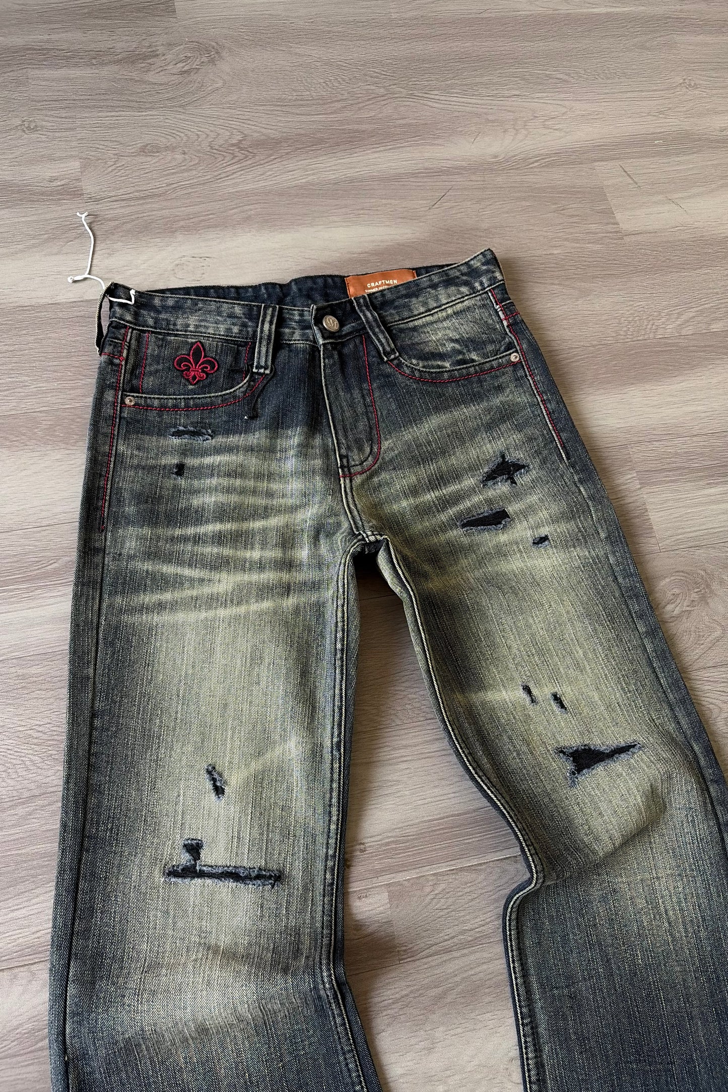Crimson Fleur Relic Bootcut