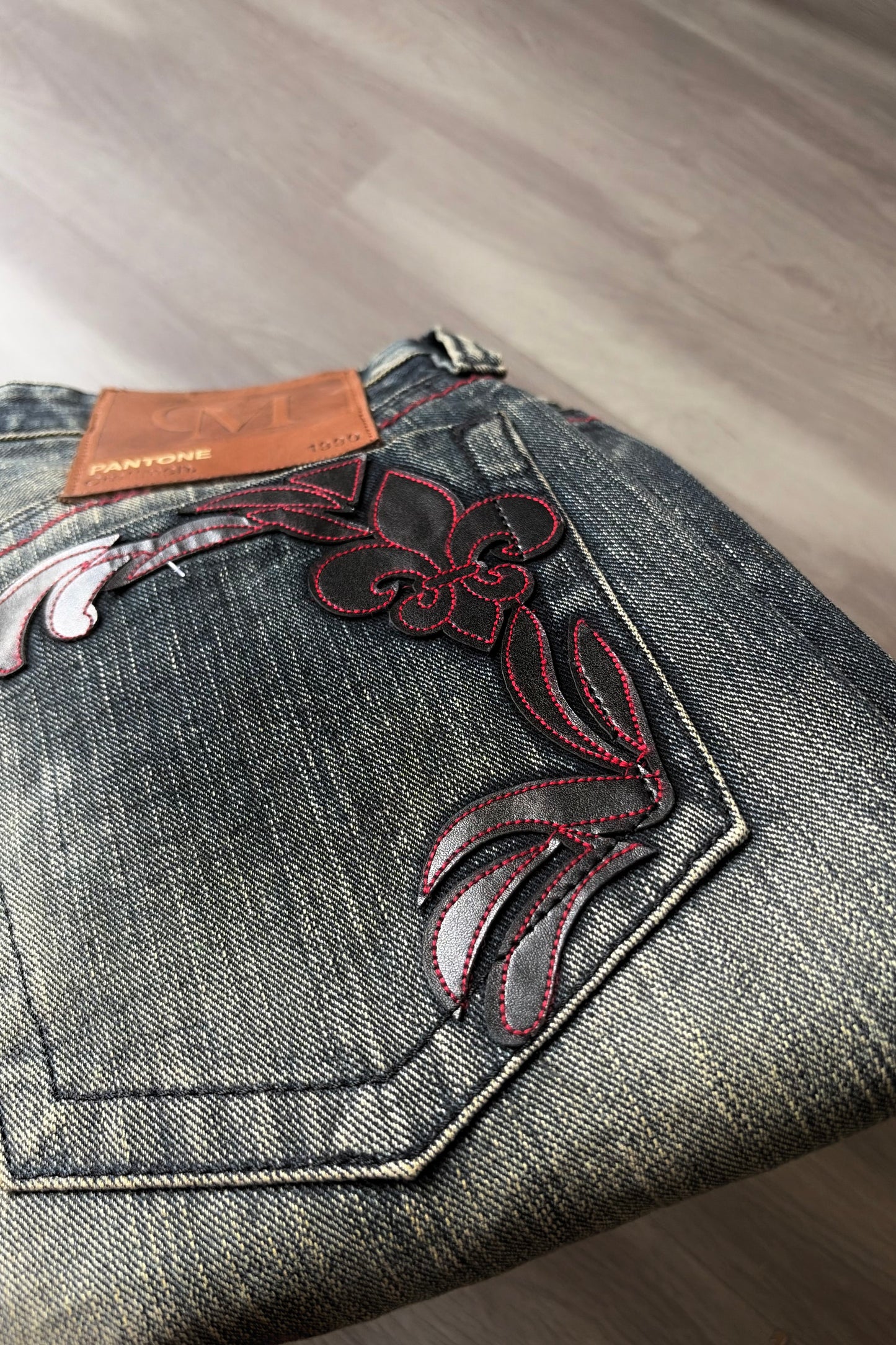 Crimson Fleur Relic Bootcut