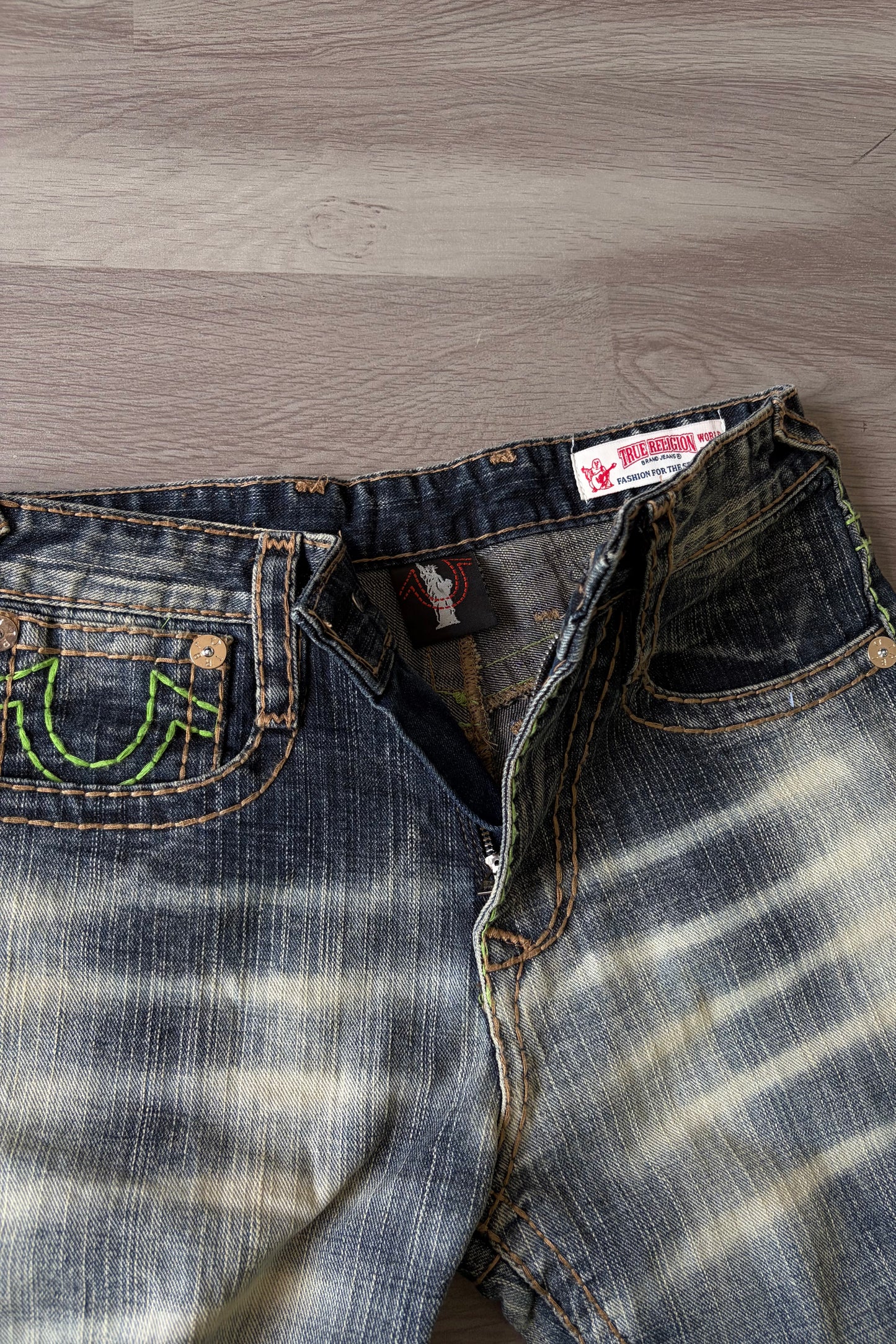 Wild Stitch Vintage Wash Bootcut