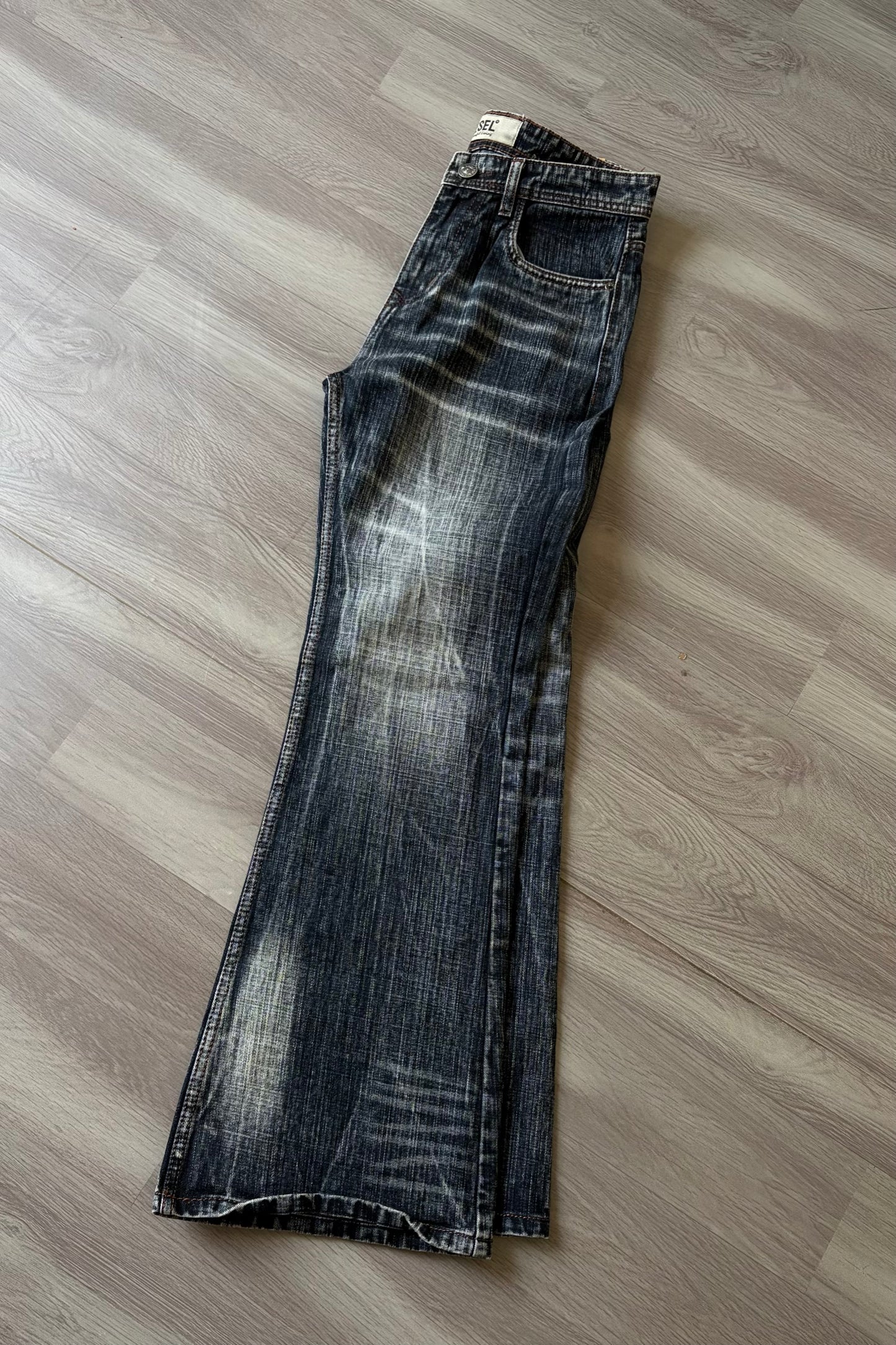 Vintage Coal Faded Bootcut