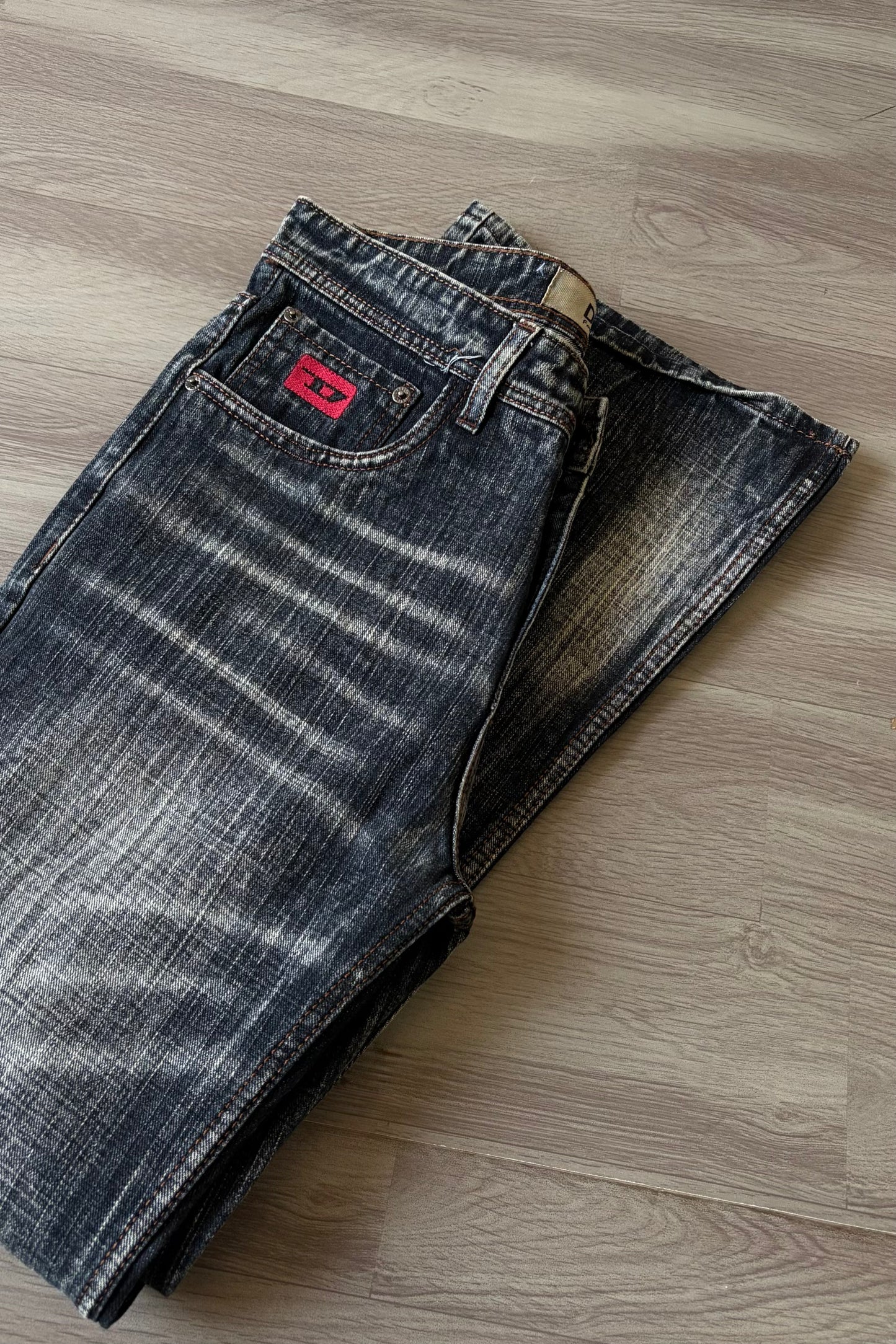 Vintage Coal Faded Bootcut
